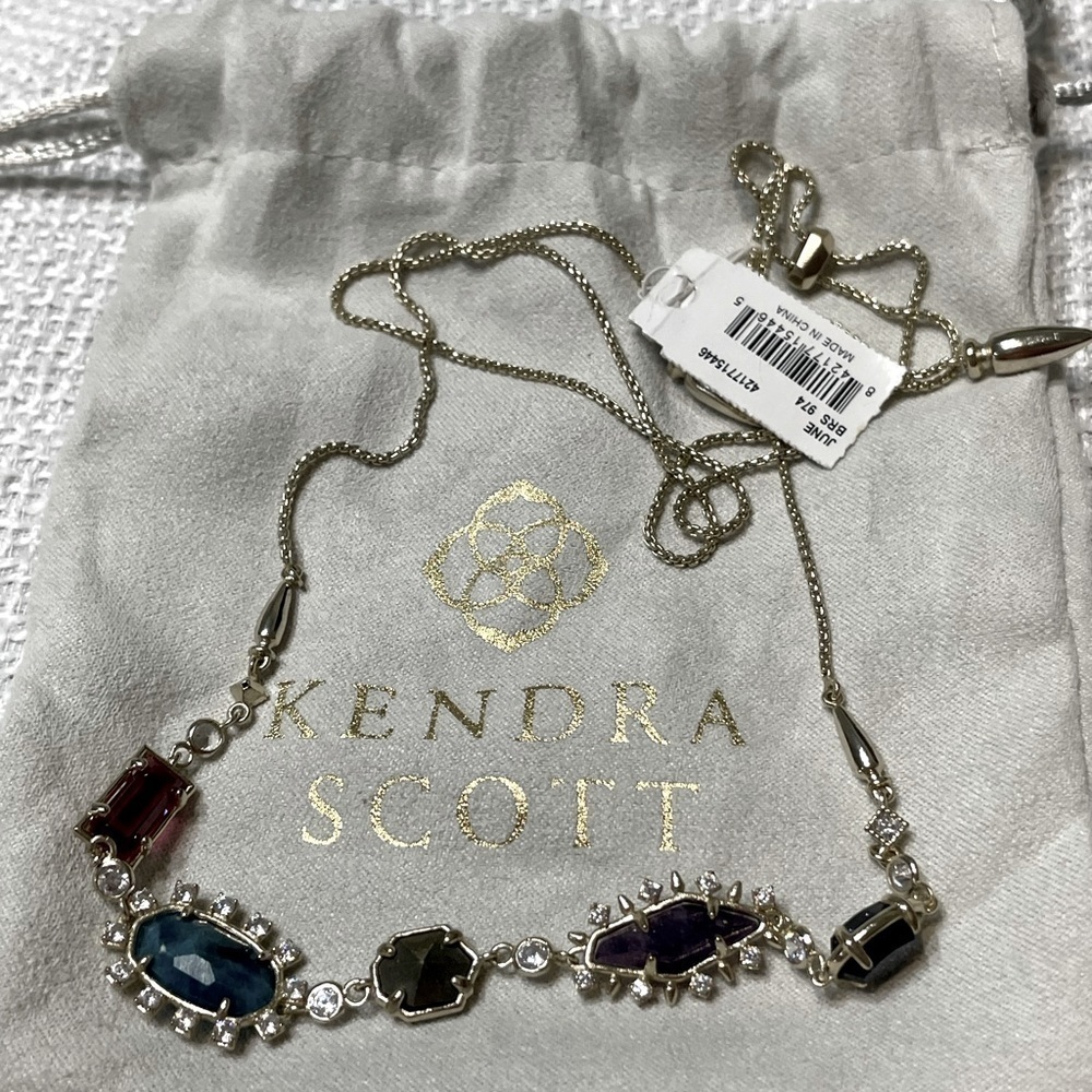 NWT Kendra Scott jewel tone necklace